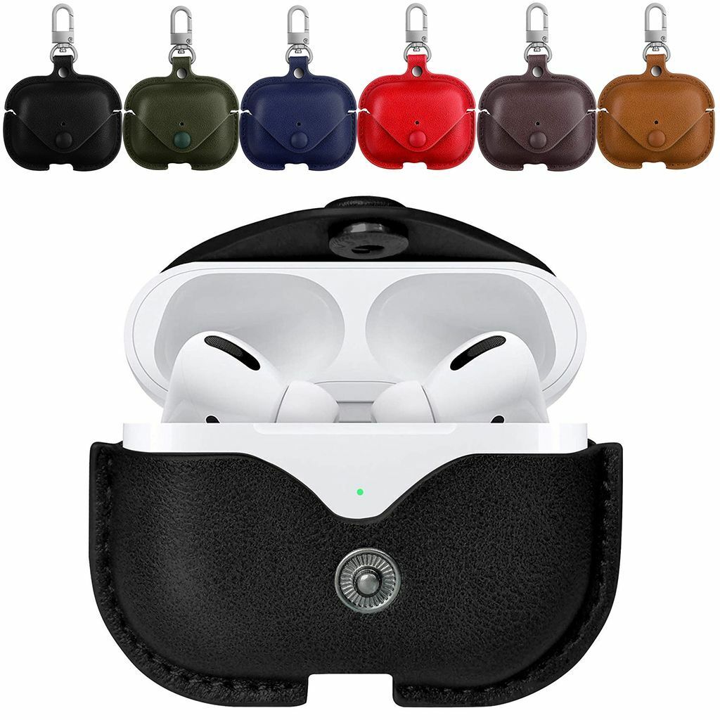 Back Cover for Apple Airpods Pro Luxury Leather Storage